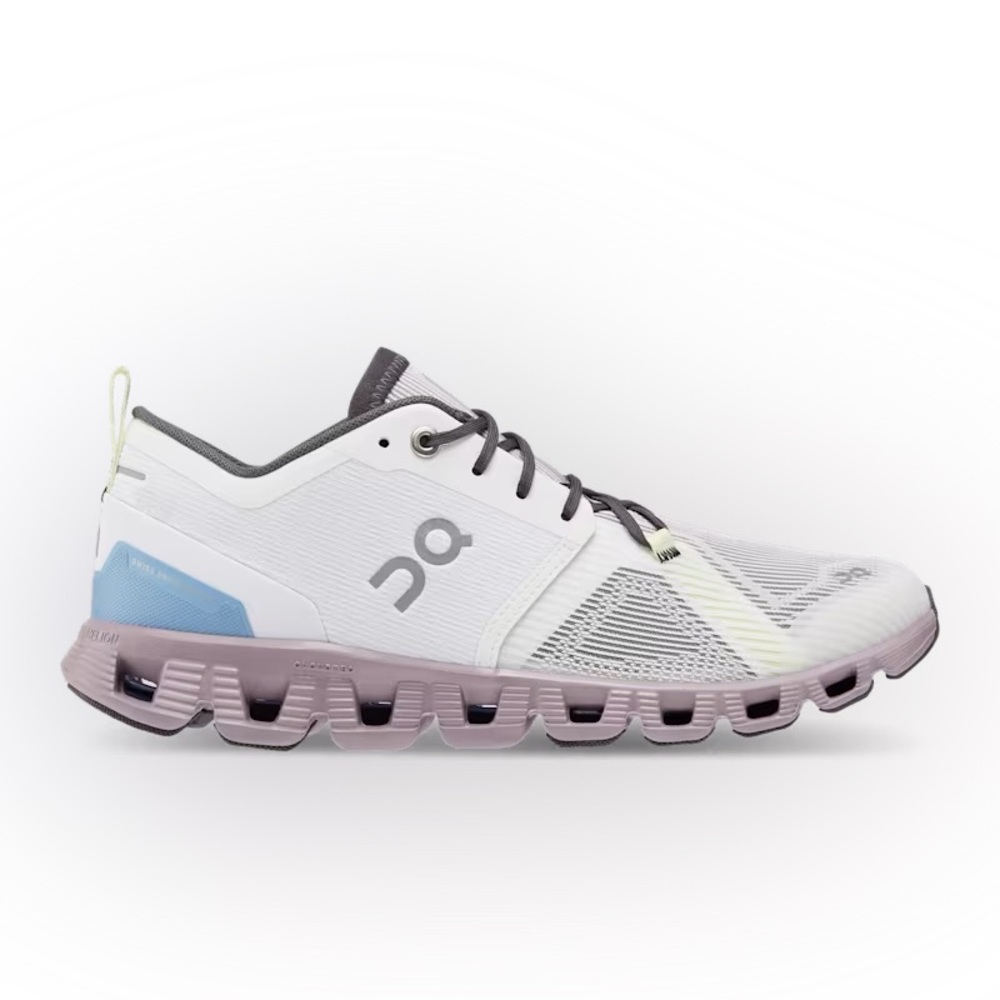 Womans On Cloud X 3 Shift Running Sneakers White Heron 6.5